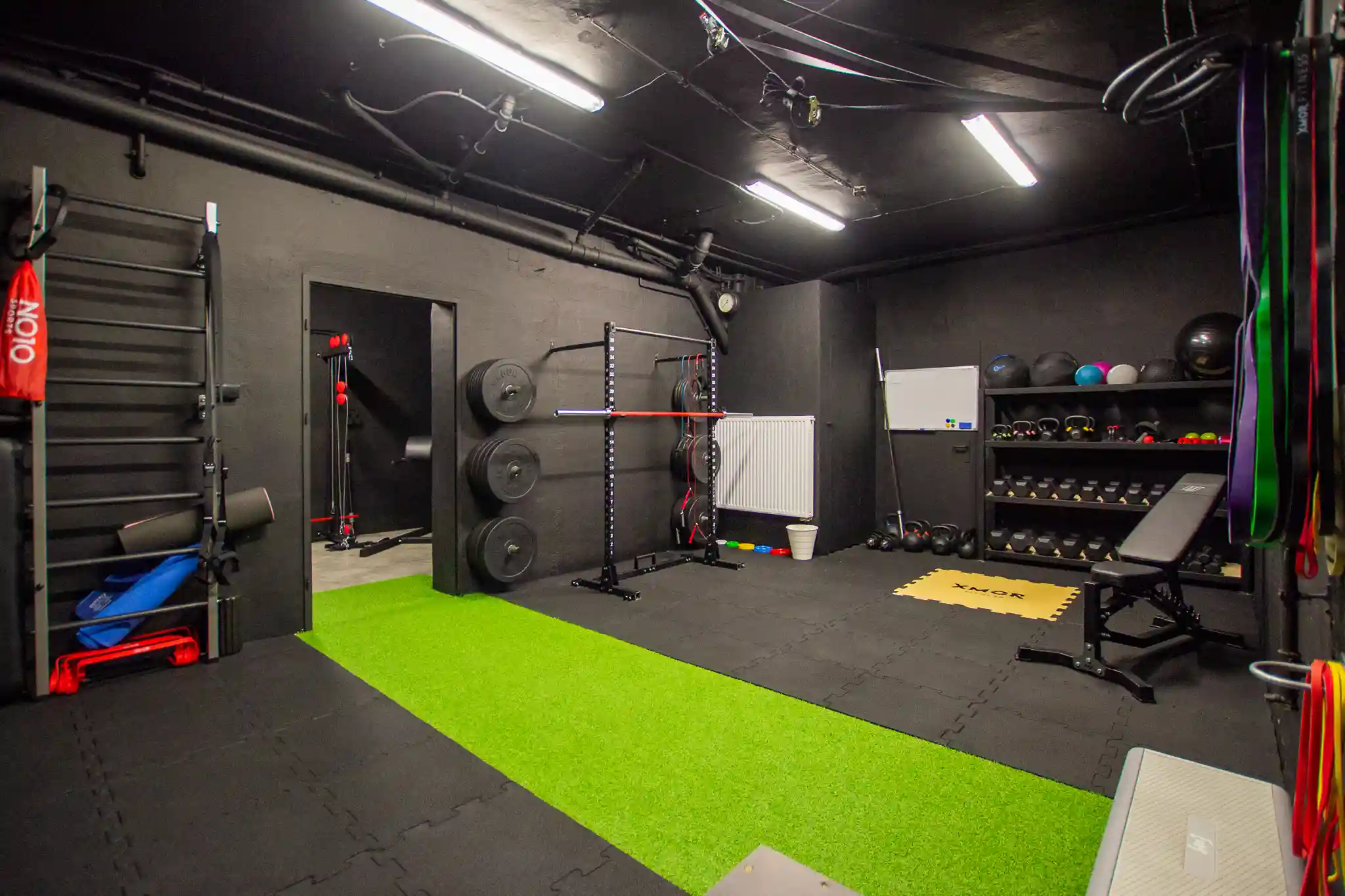 Siłownia w gabinecie fizjoterapii